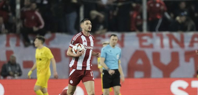 Η τελευταία συμμετοχή και το πιο πρόσφατο γκολ του Γιάρεμτσουκ με τον Ολυμπιακό