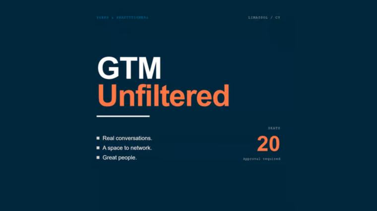 GTM Unfiltered: Αποκλειστικό Limassol Meetup για επιχειρηματίες που ψάχνουν επέκταση σε διεθνείς αγορές